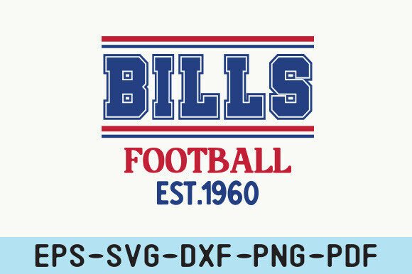 Bills Football SVG: Graphics & Crafts Branding