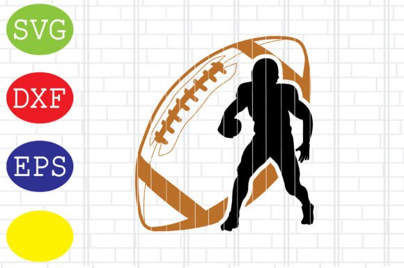 Football American Svg Files: Graphics for Crafts