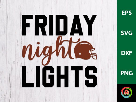 Friday Night Lights Football Graphics for Crafts