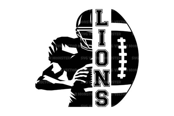 Lions Football Svg Png: Graphics for Crafts & Web