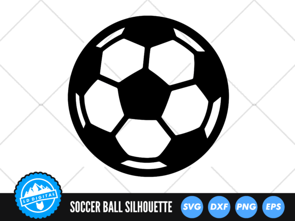 Soccer Ball SVG Graphics for Local Business Crafts