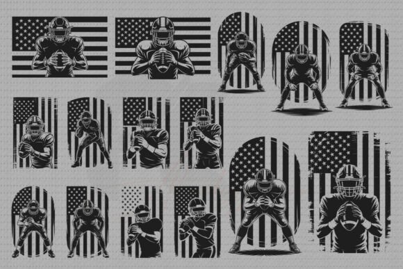 US Football Player SVG Bundle: Graphics & Crafts Review